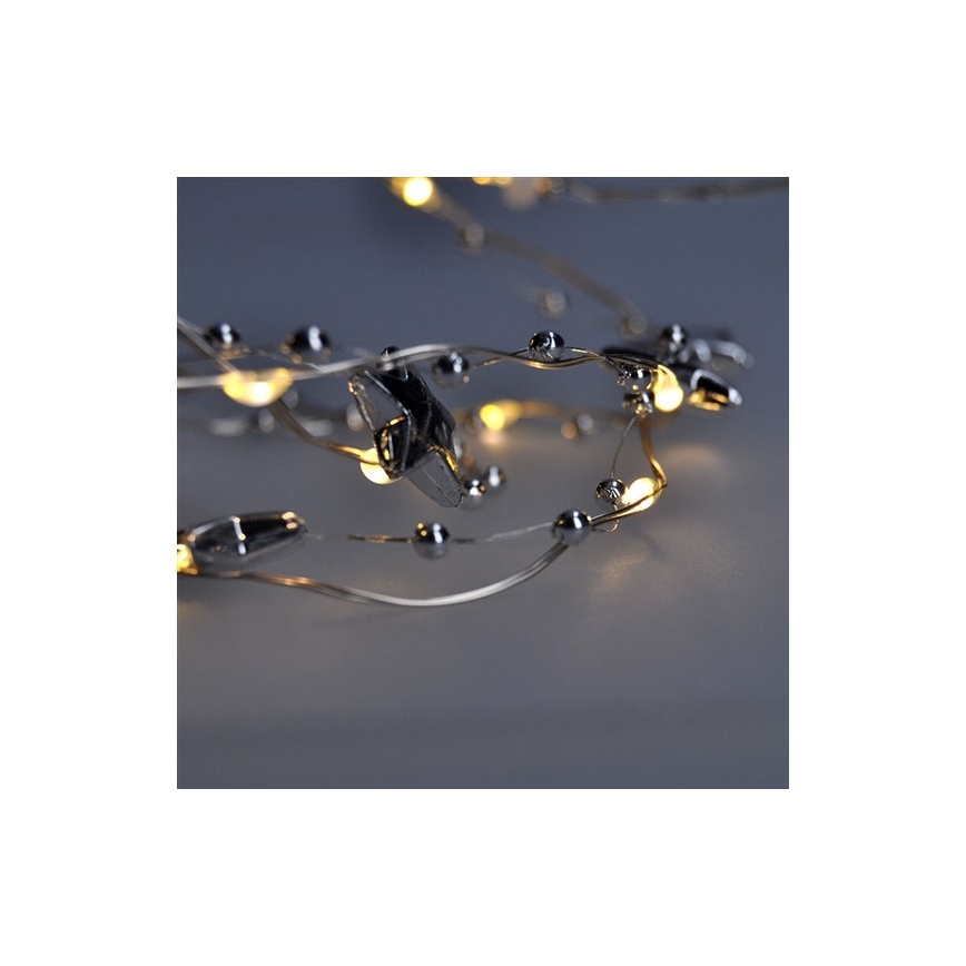 Guirlande de Noël LED 1 m 20xLED/2xAA