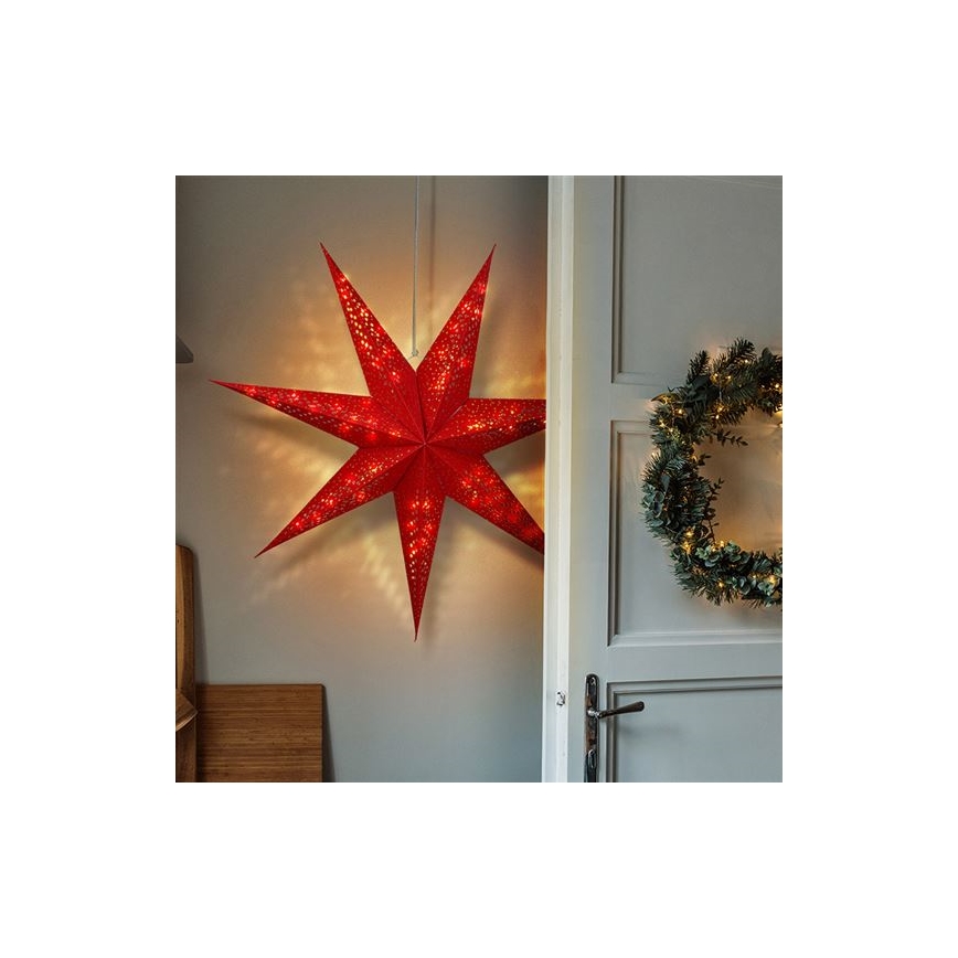 Décoration de Noël LED/2xAA étoile