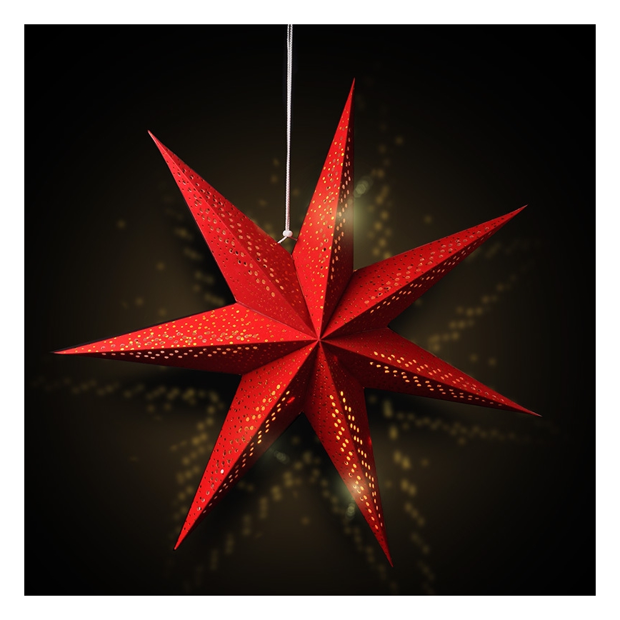 Décoration de Noël LED/2xAA étoile