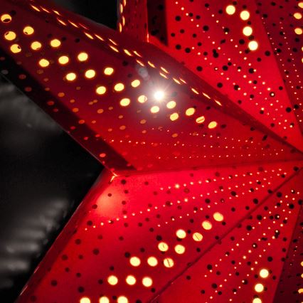 Décoration de Noël LED/2xAA étoile