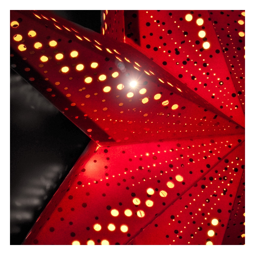 Décoration de Noël LED/2xAA étoile