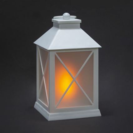 Lanterne de Noël LED/2xAA blanc chaud