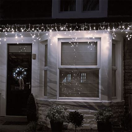 Rideau lumineux de Noël 120xLED/230V 3 m IP44