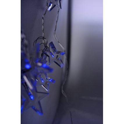 Guirlande de Noël 10xLED/2xAA 2,5m bleue