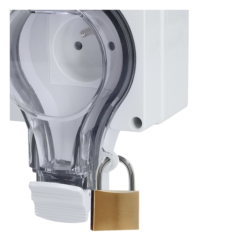 Prise pour environnements humides avec interrupteur 230V/16A IP66