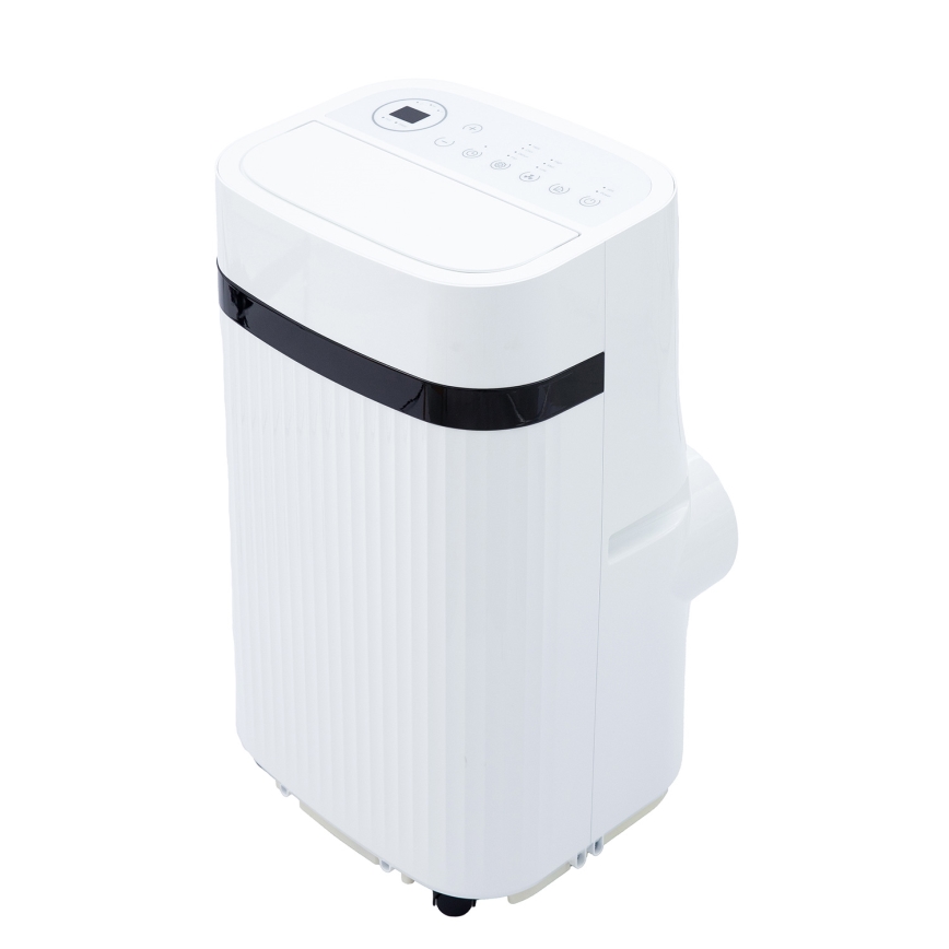Climatiseur mobile intelligent 1340W/230V 12000BTU Wi-Fi Tuya + télécommande