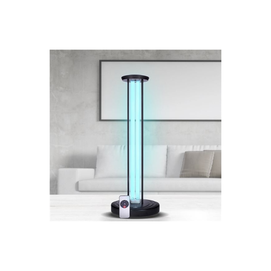 Lampe désinfectante germicide sans ozone UVC/100W/230V + Télécommande