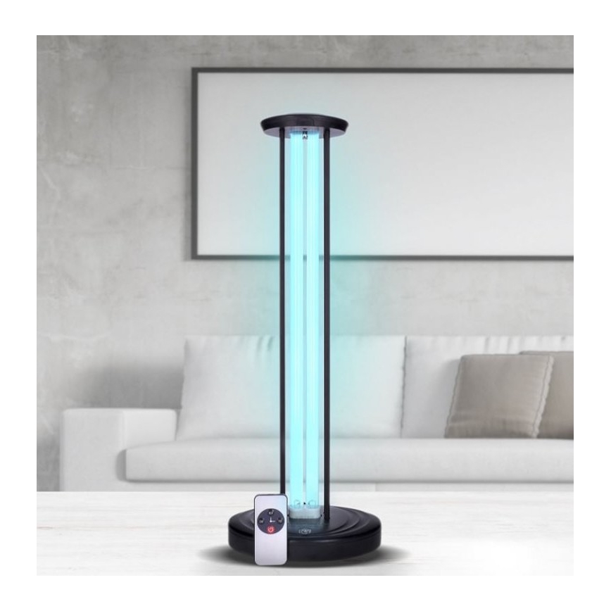 Lampe germicide désinfectante UVC/38W/230V + télécommande