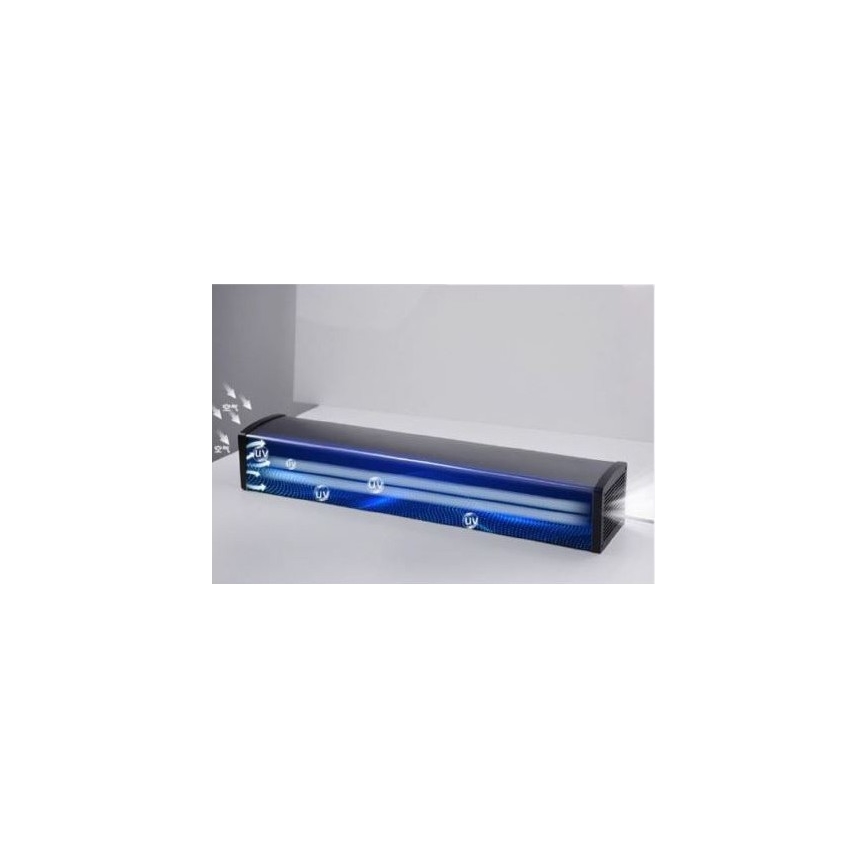 Lampe UV germicide indirecte 2G11/36W/230V/2x AAA + Télécommande