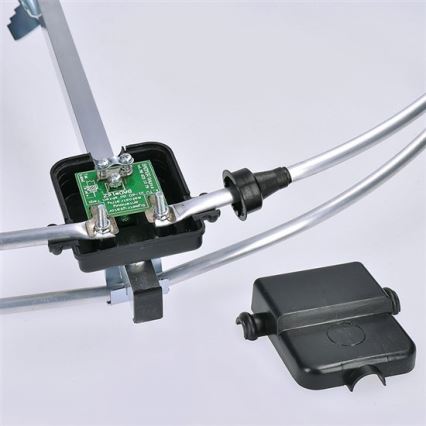 Antenne d'extérieur DIPOL VKV/FM/2dB