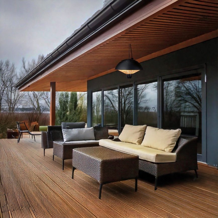 Radiateur infrarouge suspendu 1500/2000W/230V IP24