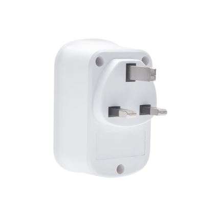 Adaptateur de voyage pour prises UK 230 V, 2x USB‑A et 1x USB‑C