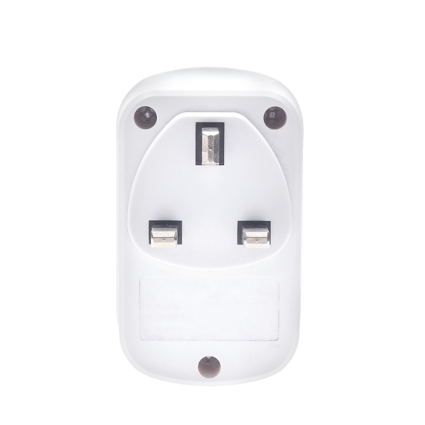 Adaptateur de voyage pour prises UK 230 V, 2x USB‑A et 1x USB‑C