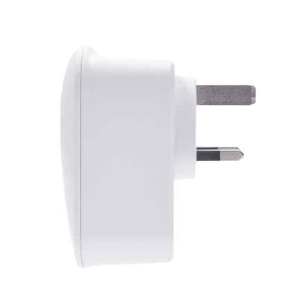 Adaptateur de voyage pour prises UK 230 V, 2x USB‑A et 1x USB‑C