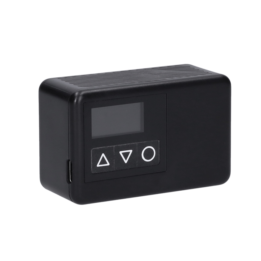 Compresseur d'air numérique de poche 500 mAh 5V, noir