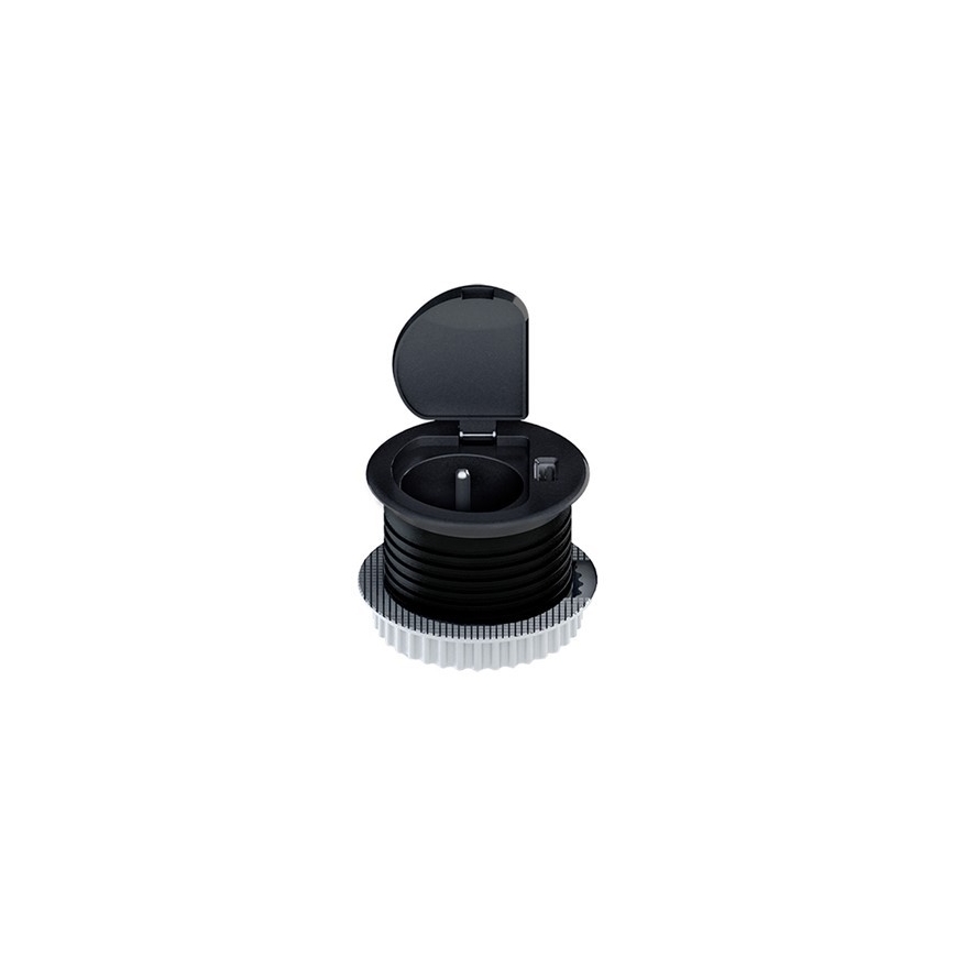 Prise encastrable USB avec cache 230V