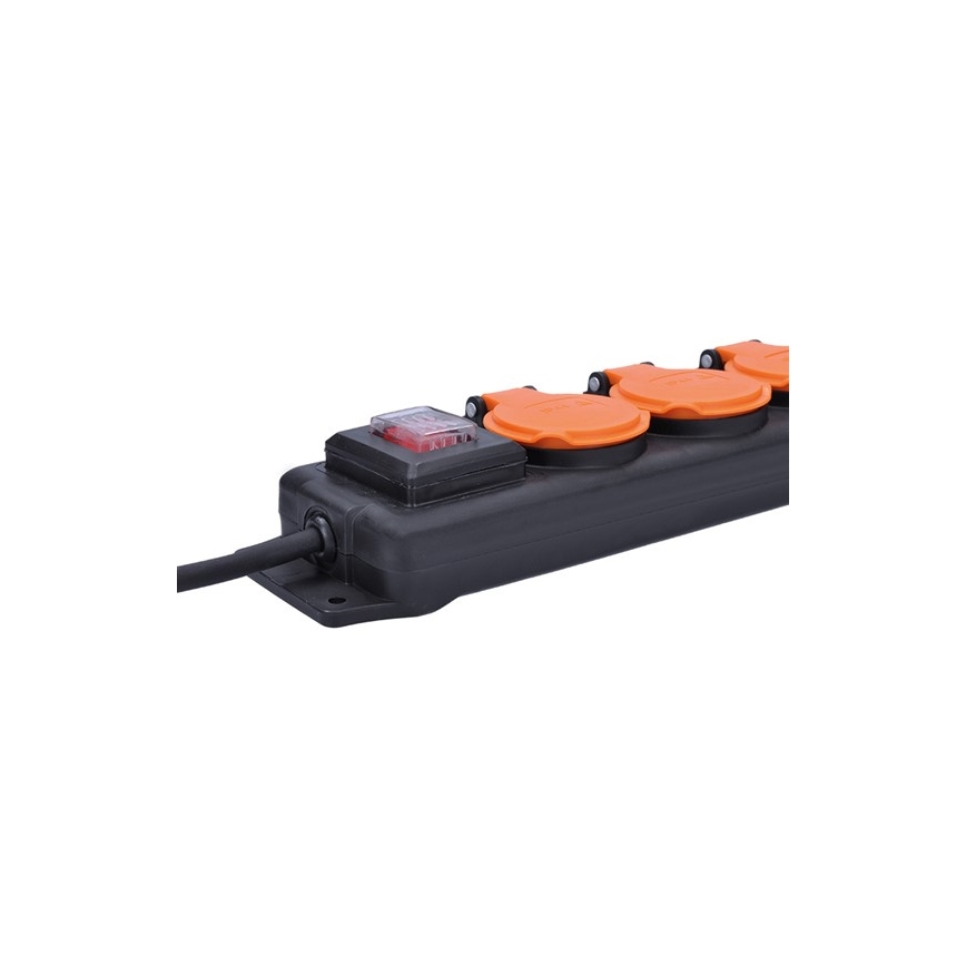 multirprise avec interrupteur 4Z 5m IP44