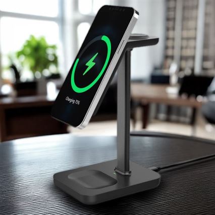 Chargeur sans fil de bureau 3-en-1 23 W