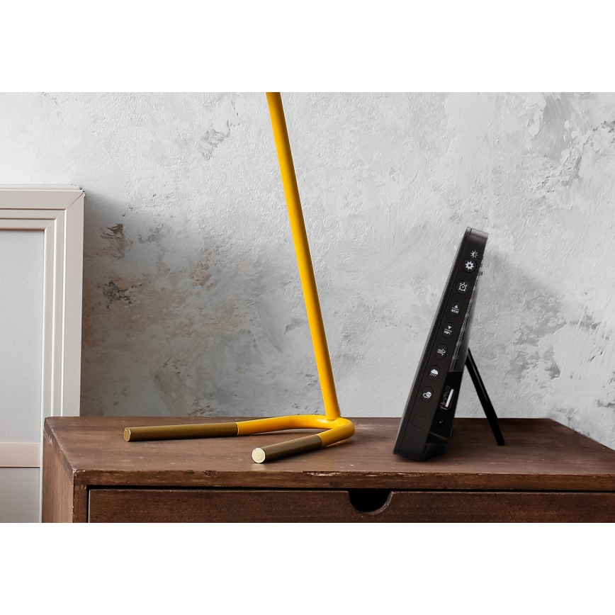 Station météo professionnelle avec écran couleur LCD 5V/2xAA + 3xAA + 2xAA Wi-Fi Tuya