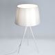 Lampe de table LED 1xE27/10W/230V blanc 56cm
