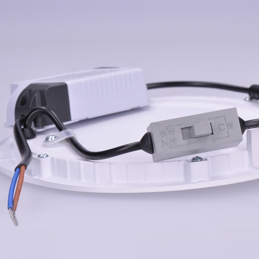 Panneau LED LED/18W/230V 3000/4000/6000K 22,5x22,5 cm blanc