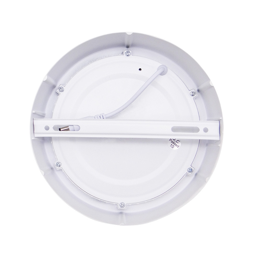 Plafonnier LED/12W/230V 3000/4000/6000K Ø 17 cm blanc