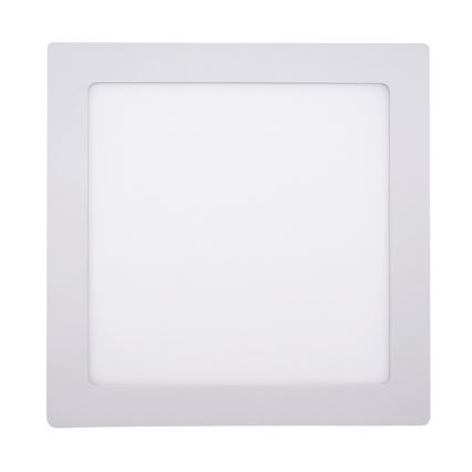 Plafonnier LED/18W/230V 3000/4000/6000K 22,5x22,5 cm blanc