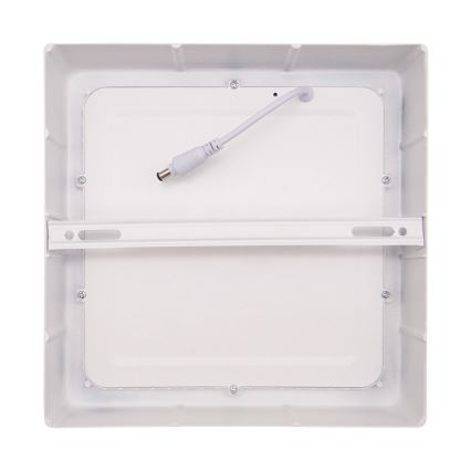 Plafonnier LED/18W/230V 3000/4000/6000K 22,5x22,5 cm blanc