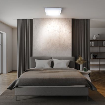 Plafonnier LED/24W/230V 3000/4000/6000K 30x30 cm blanc