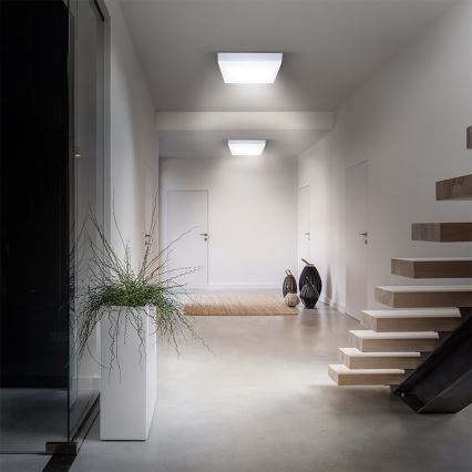 Plafonnier LED/24W/230V 3000/4000/6000K 30x30 cm blanc