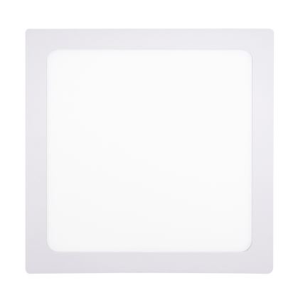 Plafonnier LED/24W/230V 3000/4000/6000K 30x30 cm blanc