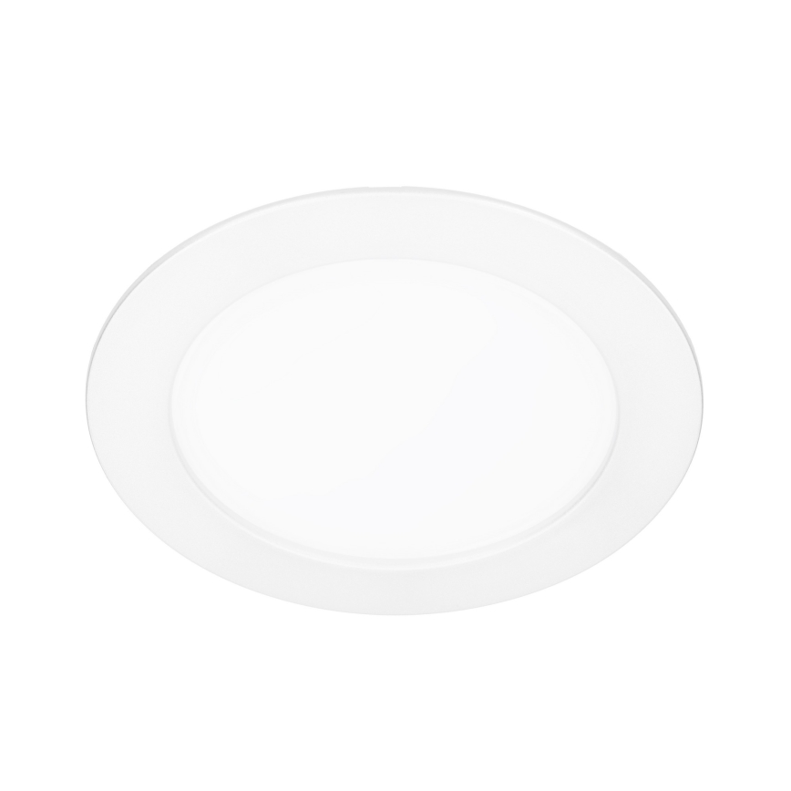 Panneau LED 2 en 1 apparent/encastré LED/12W/230V 3000/4000/6000K Ø17 cm IP54 blanc