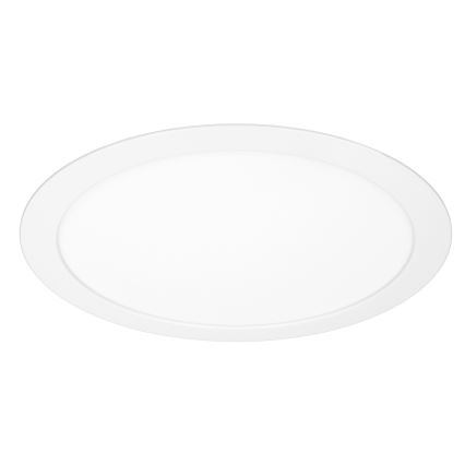 Plafonnier LED 2 en 1 (en saillie/encastré) 18W/230V 3000/4000/6000K Ø 22,5 cm IP54 blanc