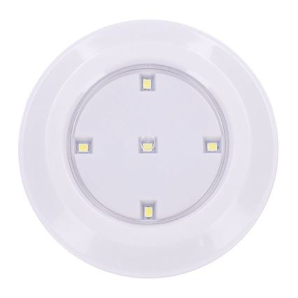 Lot de 3 luminaires LED dimmables avec télécommande, alimentation 3xAAA