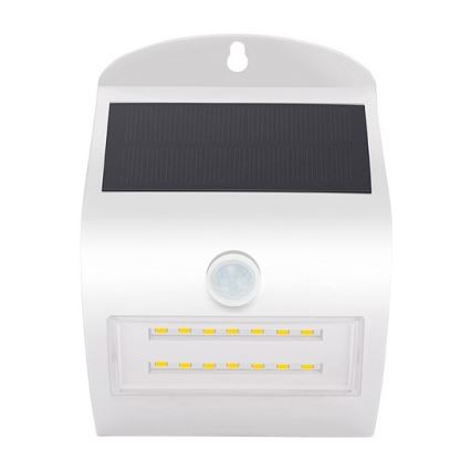 Luminaire solaire LED avec détecteur LED/3W