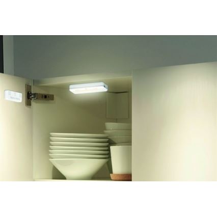 LOT x2 Éclairage placard LED/0,5W/2xAAA