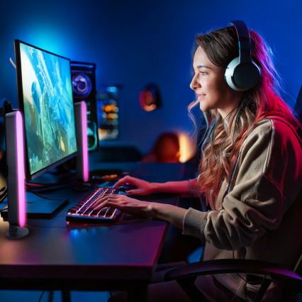 Éclairage LED RGB Gaming + télécommande