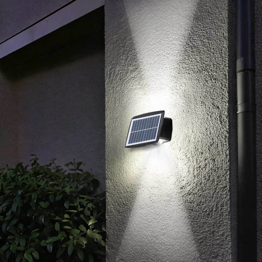Applique murale solaire LED 3,7 V IP44 1200 mAh