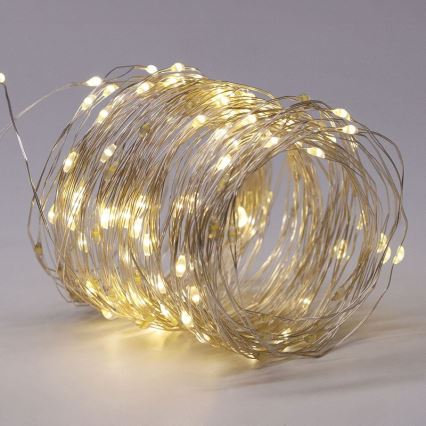 Guirlande solaire décorative LED/3,7V 800 mAh 22 m