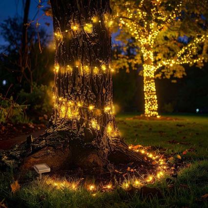 Guirlande solaire décorative LED/3,7V 800 mAh 22 m