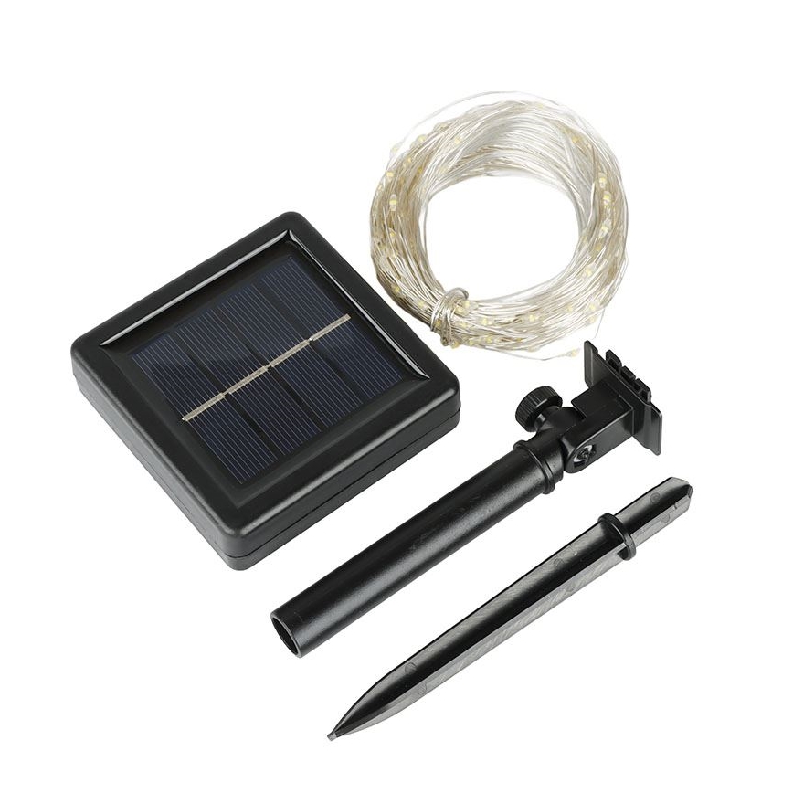 Guirlande solaire décorative LED/3,7V 800 mAh 22 m
