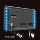 LOT 2x Ruban LED RGB pour TV avec télécommande IP65 LED/USB 50cm
