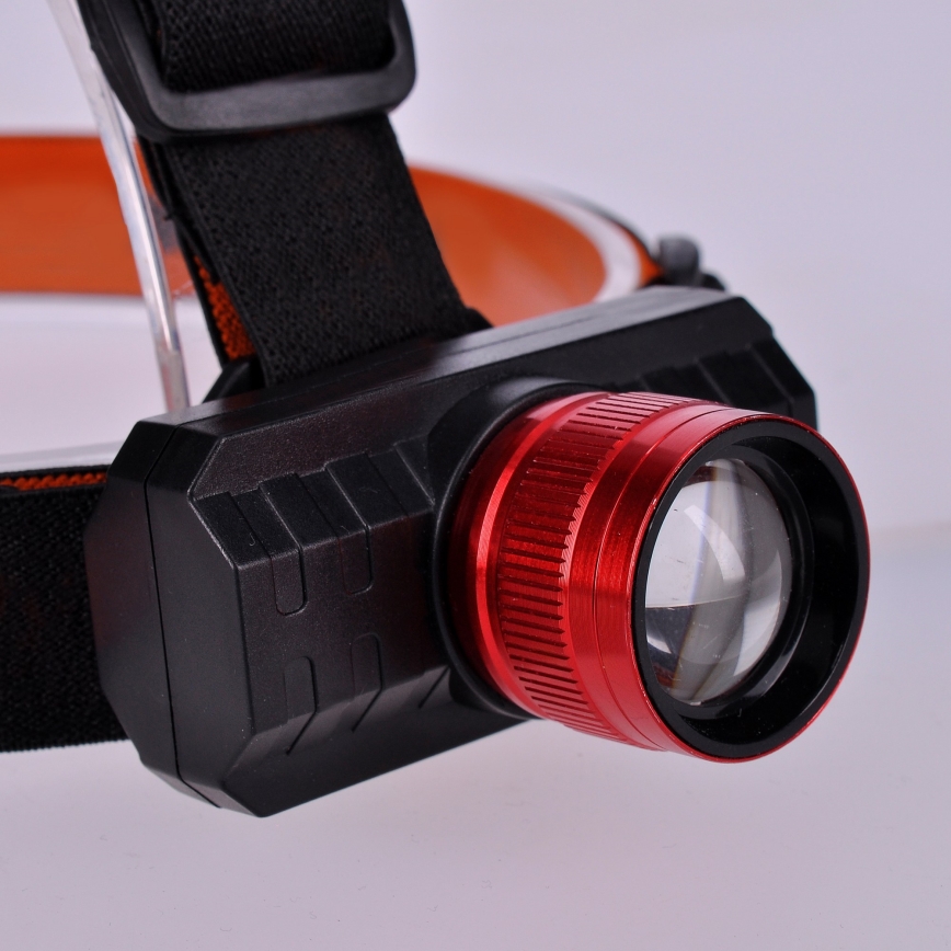 Lampe frontale rechargeable LED/3W/USB 1200mAh IP44