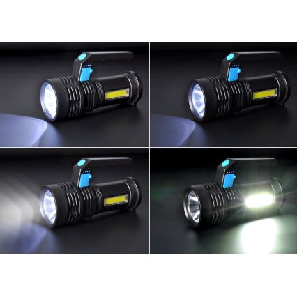 Lampe torche rechargeable LED/6W/800 mAh 3,7V IP44