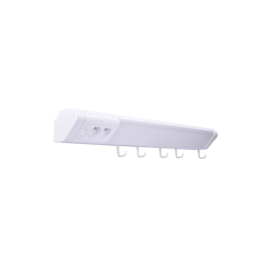 Réglette LED avec prises pour meuble de cuisine LED/10W/230V