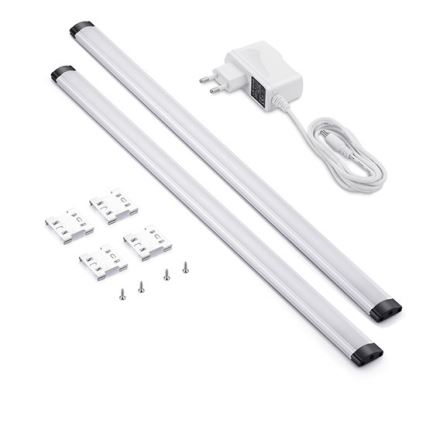 LOT 2x Réglette à intensité variable LED sous meuble de cuisine LED/5W/230V