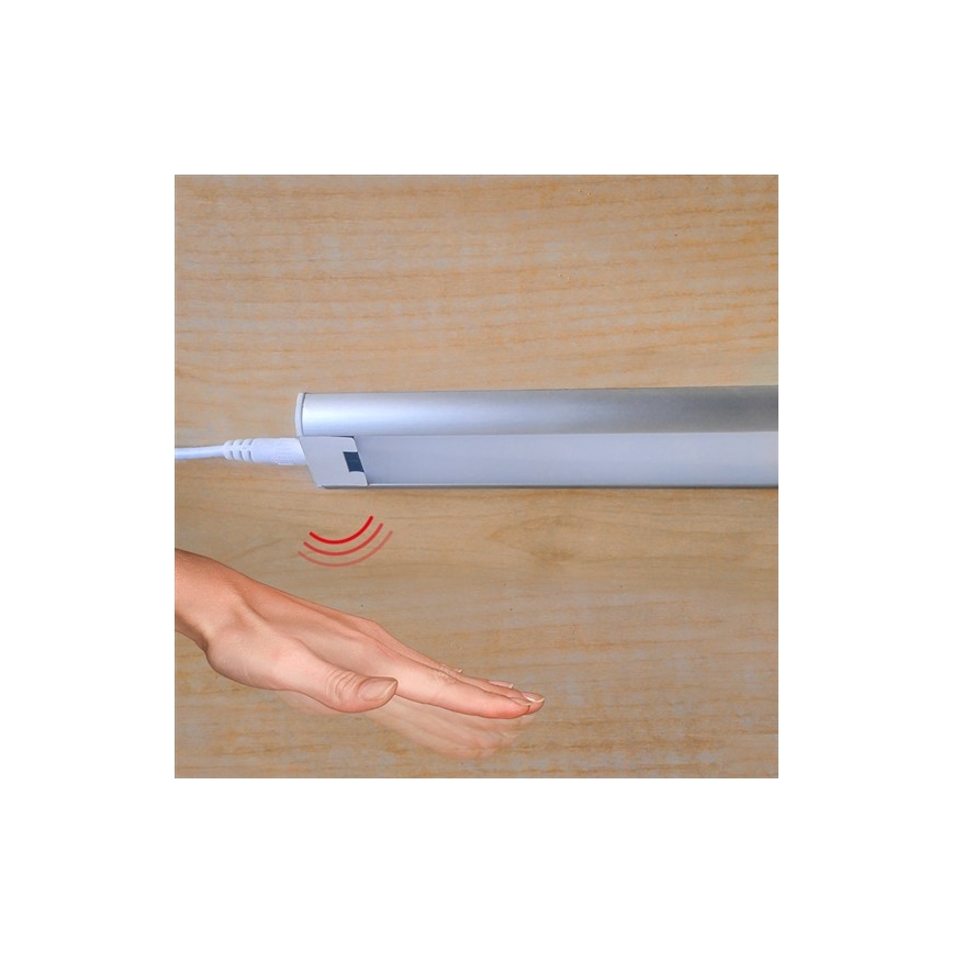 Solight WO217 - Réglette LED sous meuble de cuisine avec détecteur LED/9W/230V