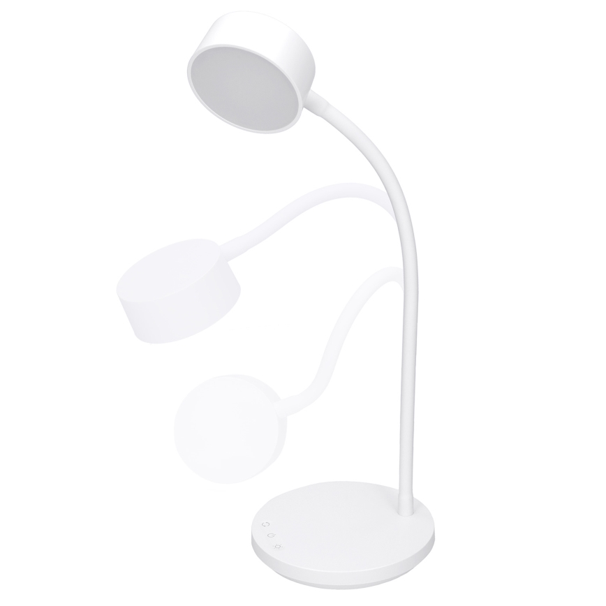 Lampe de table tactile à intensité variable LED/4,5W/5V 3000/4000/6500K blanc