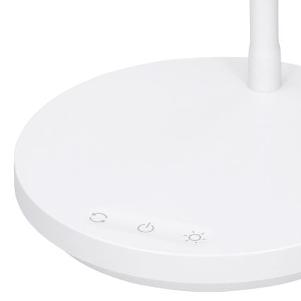 Lampe de table tactile à intensité variable LED/4,5W/5V 3000/4000/6500K blanc