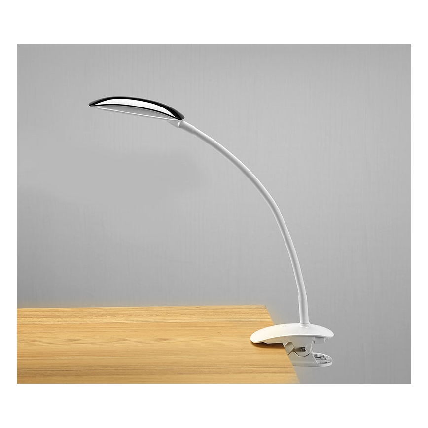 Lampe de table à intensité variable base et pince LED/5W/230V